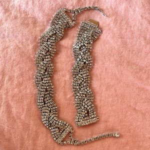 Vintage Weiss Rhinestone Parure
